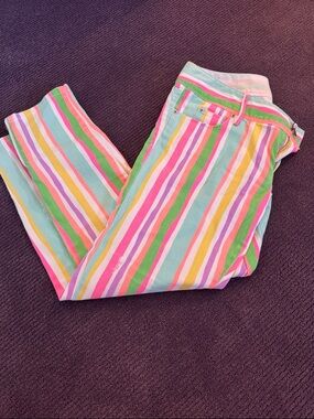 Lilly Pulitzer Worth Skinny Striped Jean-8